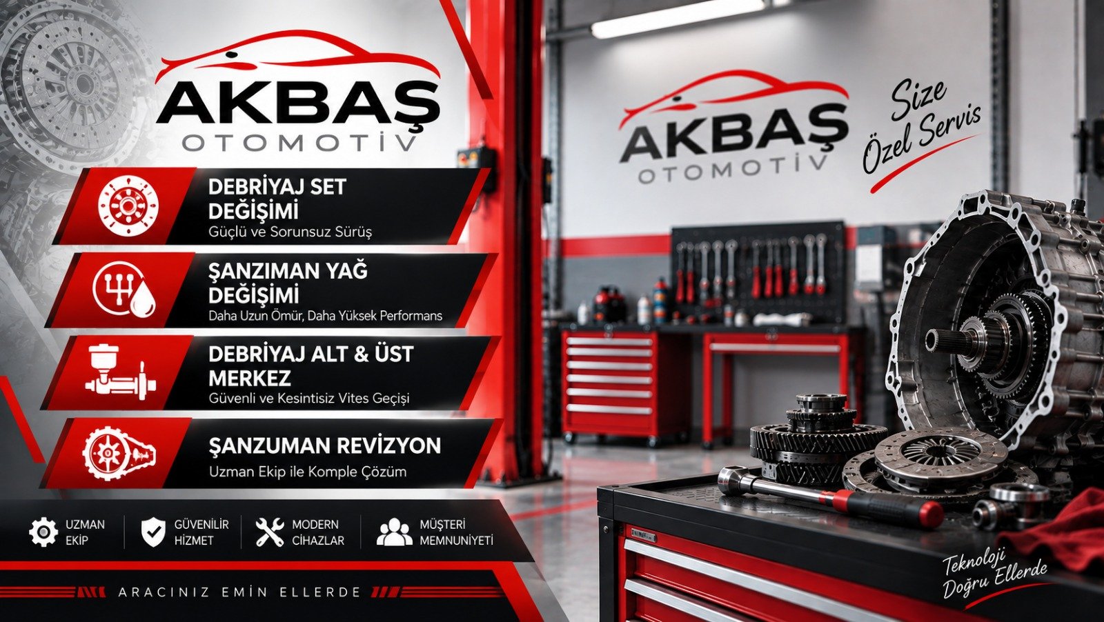 Motor ve mekanik servis