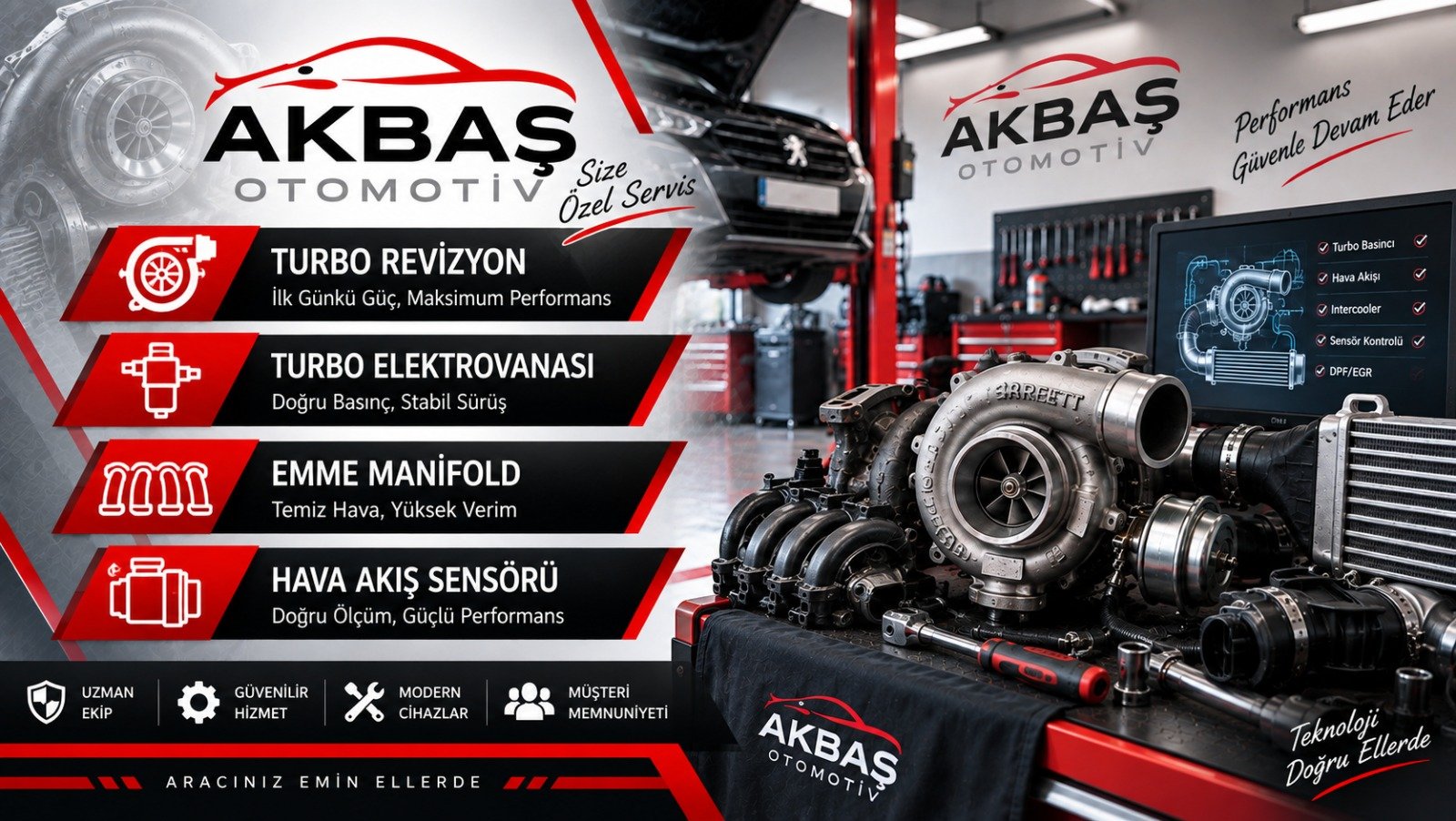 Motor ve mekanik servis